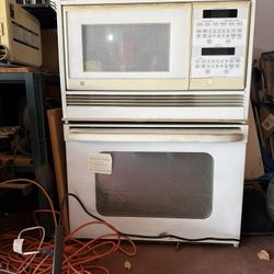 Electric Oven With Microwave 