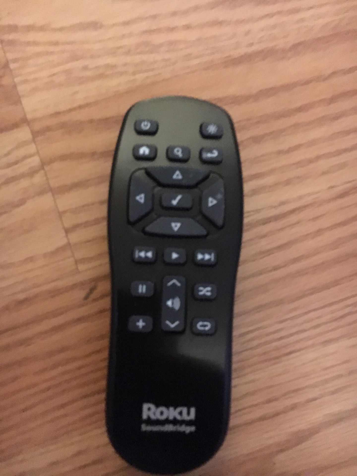 Roku sound bridge remote control