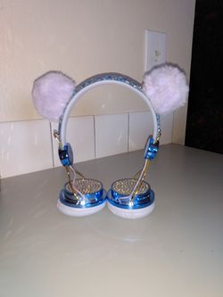 Kids Headphones Glitter Bear