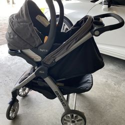 Stroller with car seat