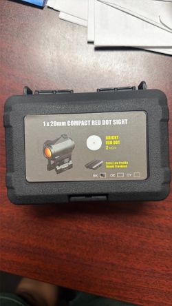 1x20mm compact red dot sight