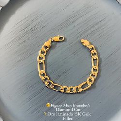 Oro laminado 18K Gold-Filled  Men bracelets 
