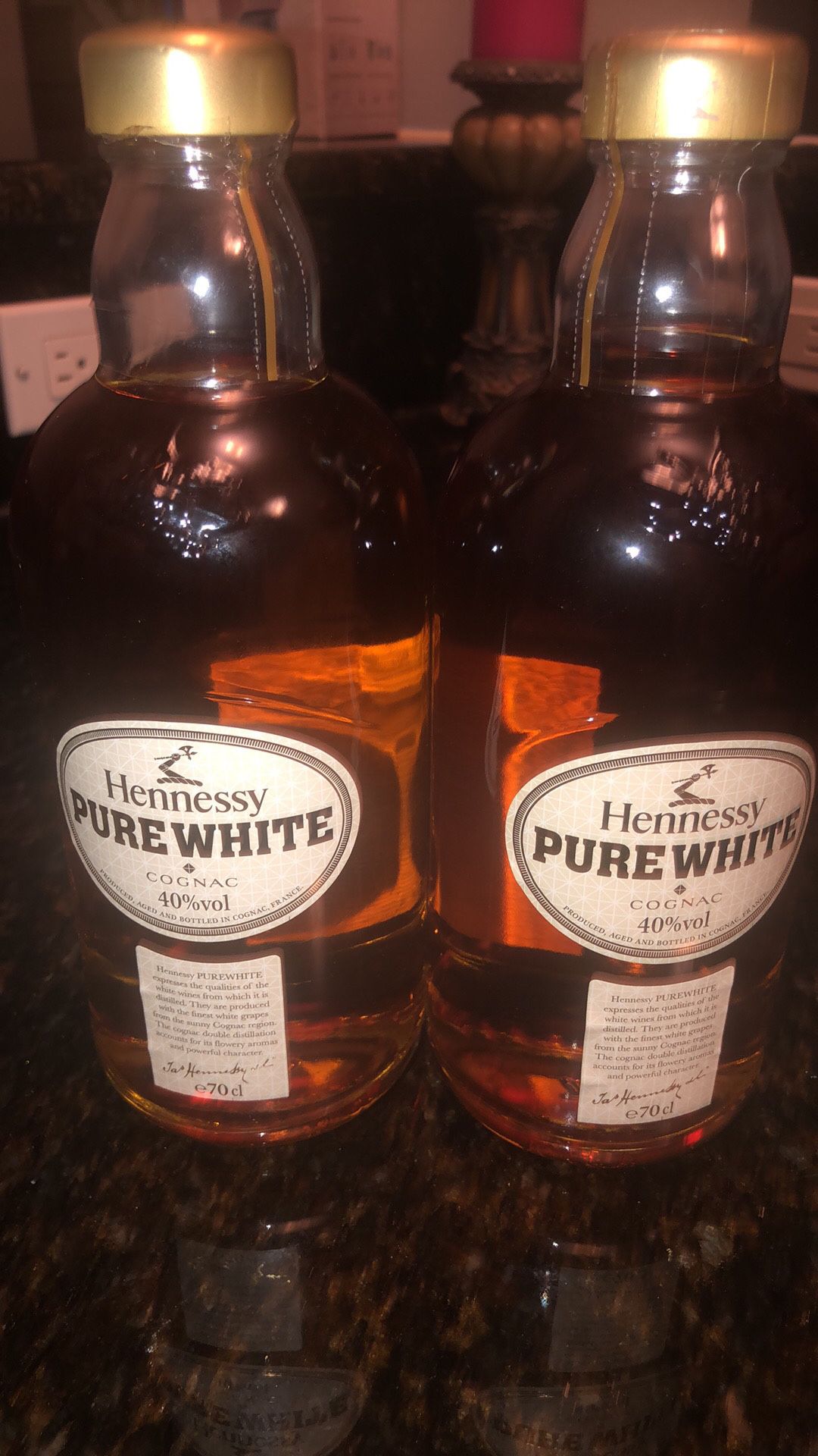 Hennessy Pure White BEWARE OF FAKES