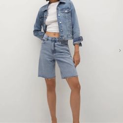NWT Mango Denim Jacket 