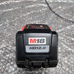 M18 12.0 HD Lightly Used Battery