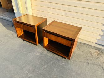 Mid century nightstands by LANE