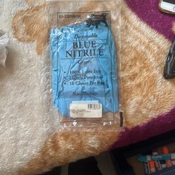 Blue Nitrite Gloves (Disposable)