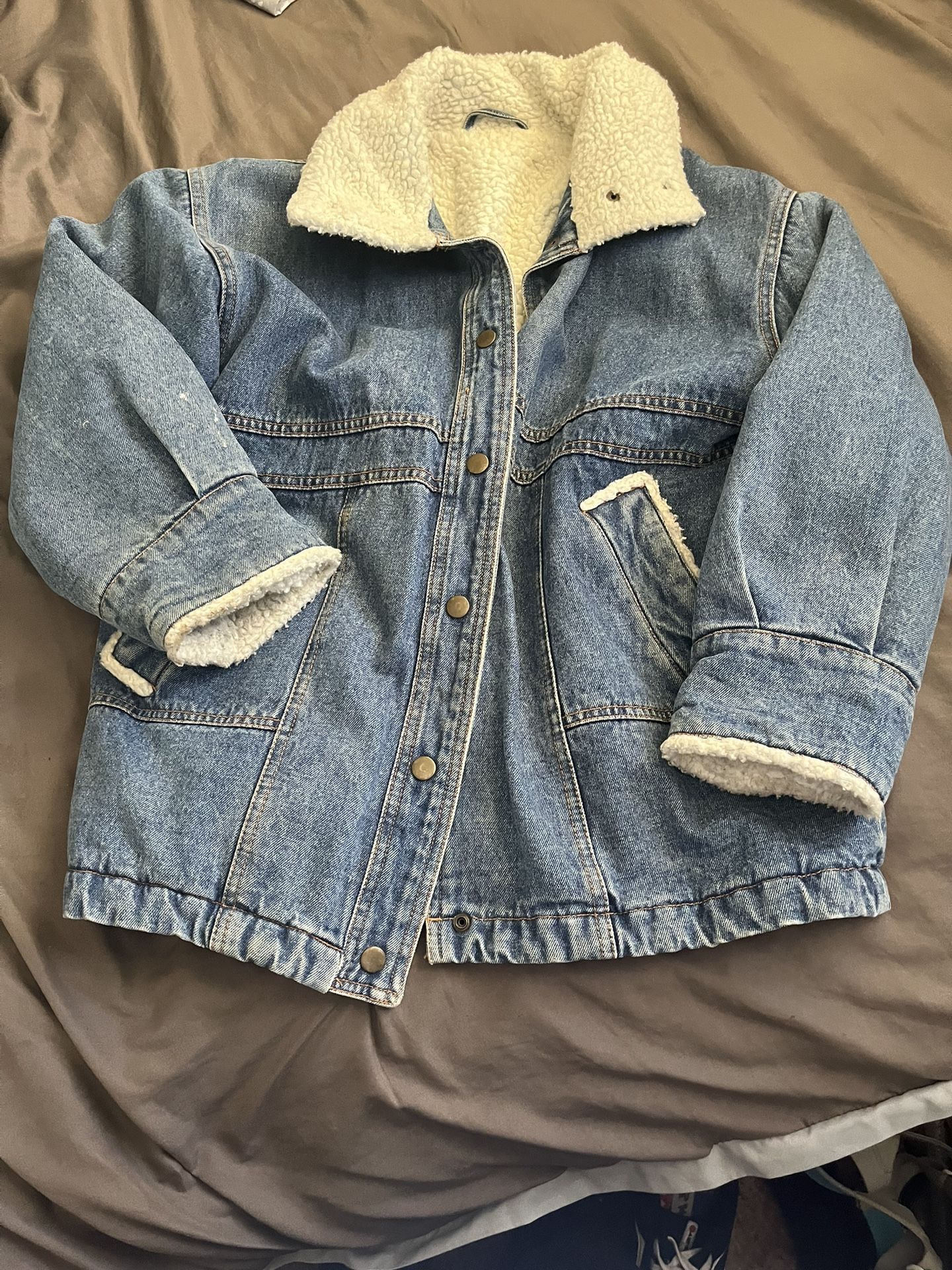 Levi Jean Jacket With Wool Inside