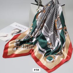 Silk feel scarf bundle ✨ headwrap set multicolor