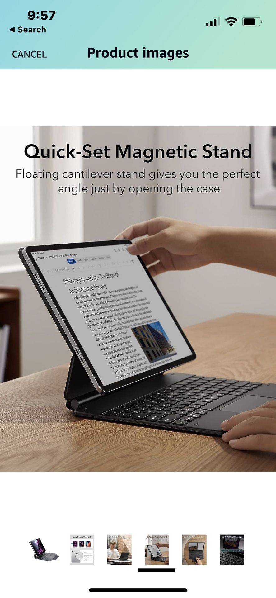 iPad Pro 12.9 inch (3rd, 4th, 5th, 6th Generation) CASE ONLY