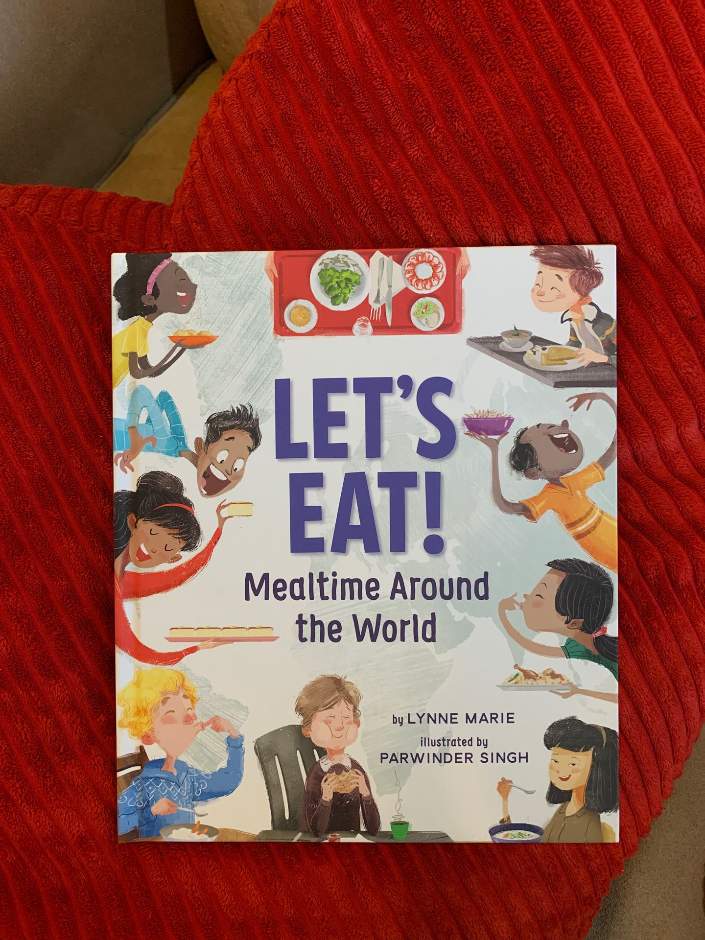 NEW Signed by Author Let’s Eat! Mealtime Around the World - Personalized