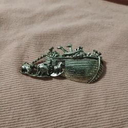Noah's Ark Brooch