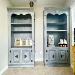 2 Large Bookshelves