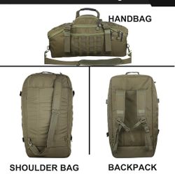Tactical Bags Color：Green and black