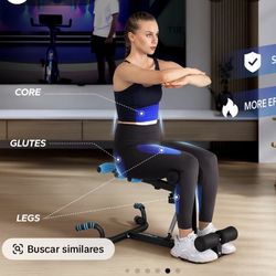 Merach Ajustable Glutes Trainer Squat Machine 