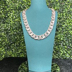 HEAVY AND THICK SILVER CHAIN / CADENA PESADA Y GRUESA DE PLATA