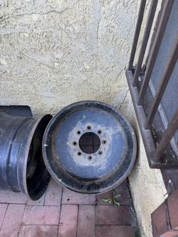 16.5 Steel Rims 8 Lug