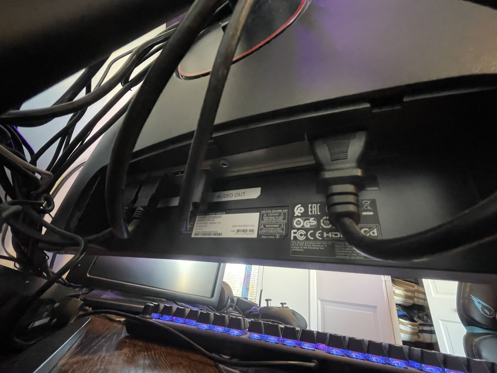 ACER 32” 1440p 65Hz Curved Monitor – Used