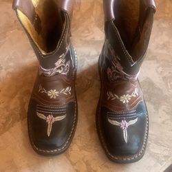 Botas vaqueras  de niña size 8