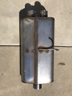 Stainless steel Muffler New