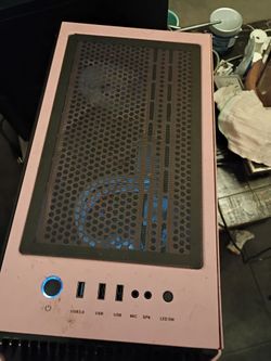 Gaming PC 2 towers chair keyboard monitor