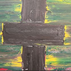 Acrylic painting by Frederick Agnew.
