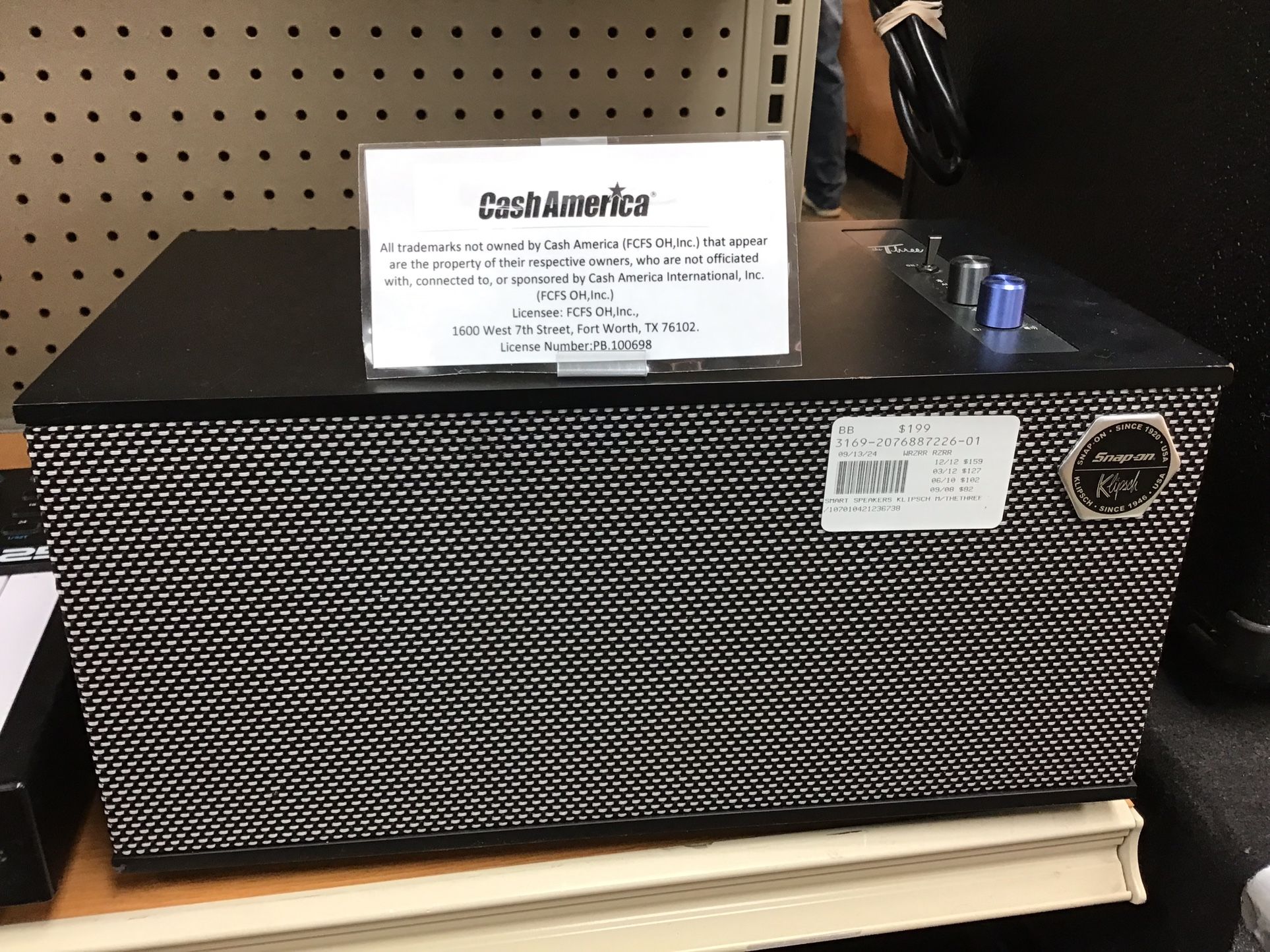 Snap On Bluetooth Speaker