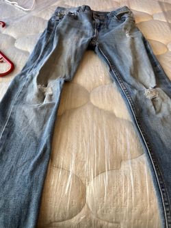 Jeans and shirts