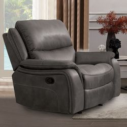 Brand New Dark Grey Recliner Chair 