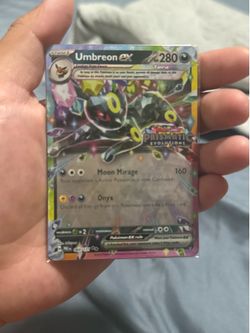 Sealed Umbreon ex Prismatic Evolutions Promo Card + Pokémon TCG Live Code