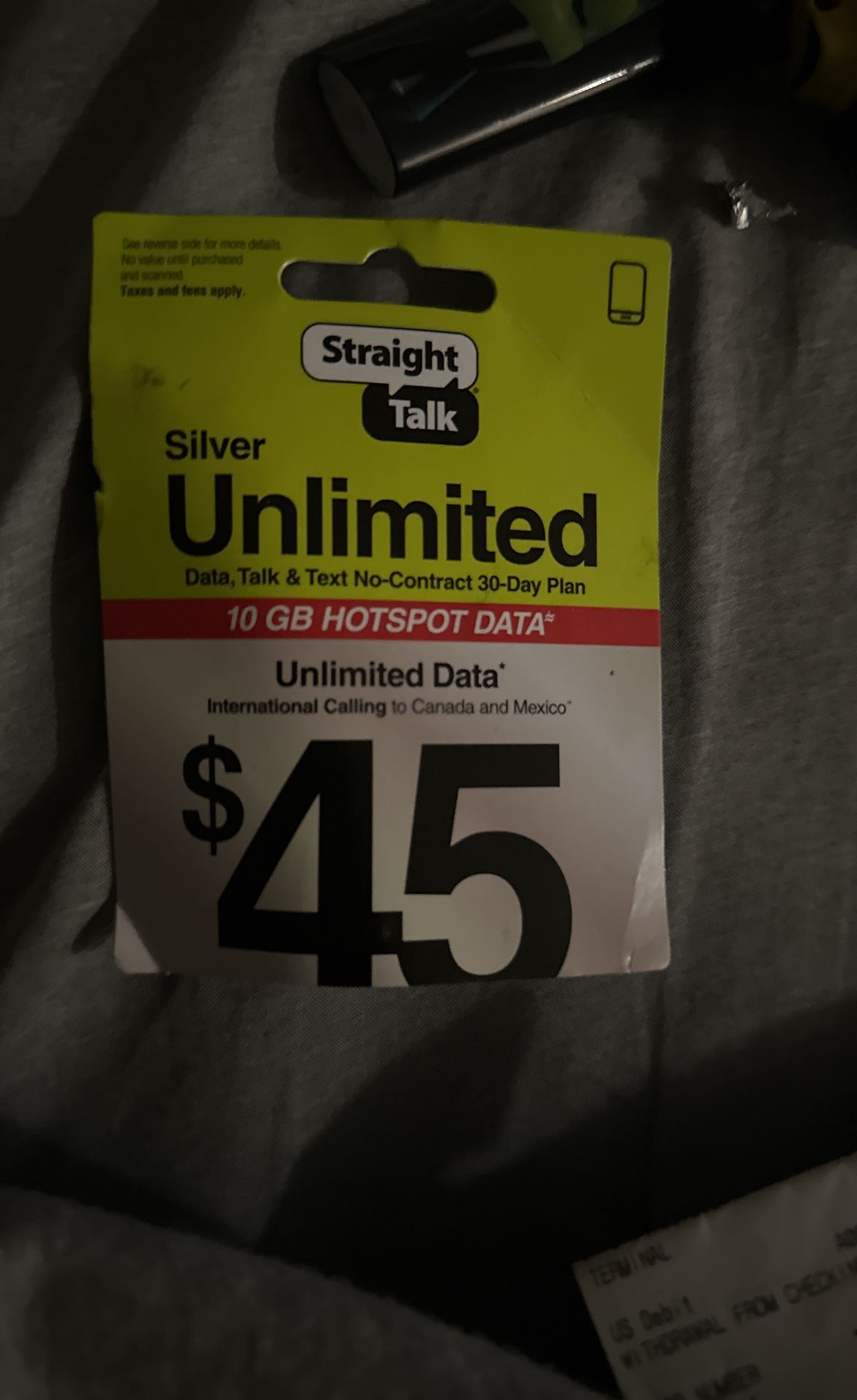 Straight Talk Phone Card