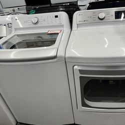 LG Washer And Electric Dryer 4 Months Warranty We Are Located In The Blue Building🟦