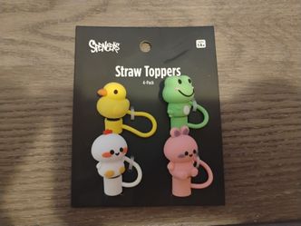 Animal Straw Toppers