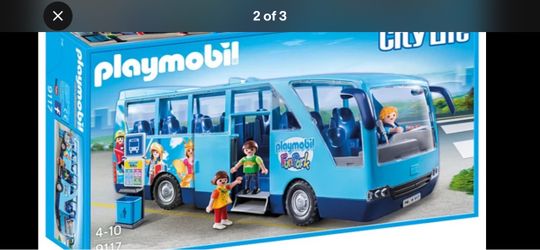 Playmobil: awesome fun park bus