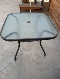 Patio table
