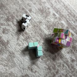 3 C Cubes. (similar  to Rubiks)