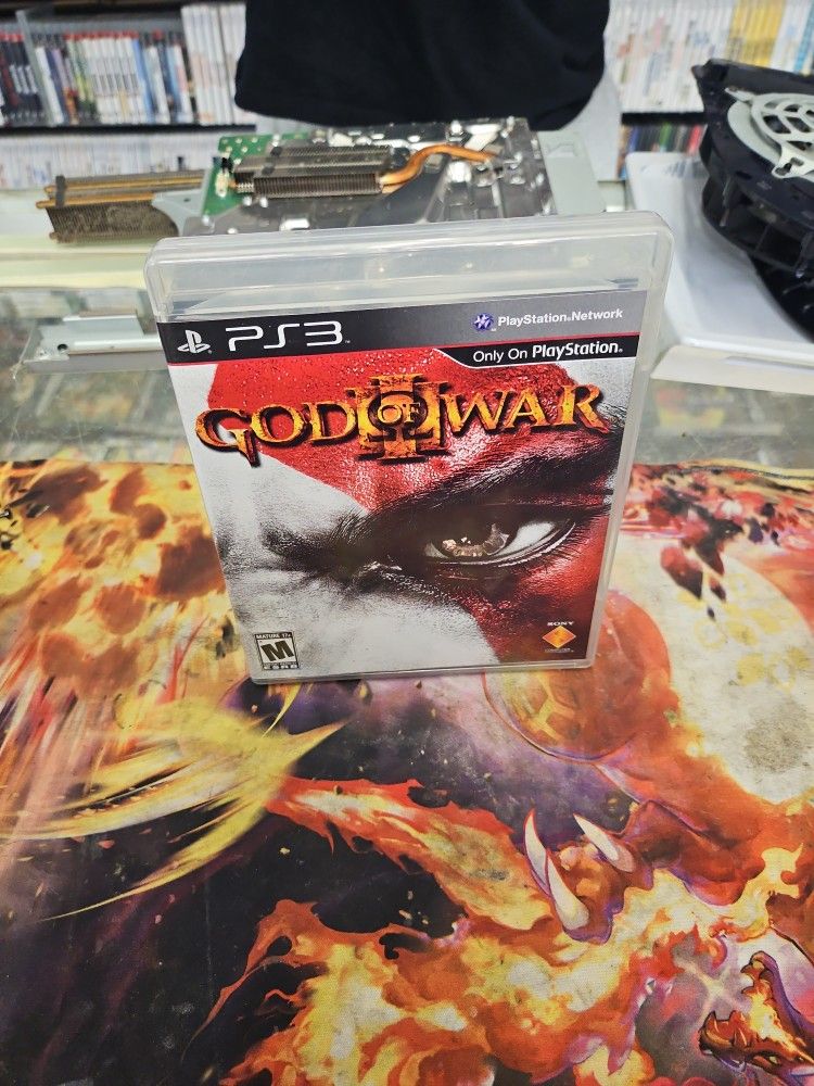 God of War III 3 (Playstation 3, PS3) Great Cond CIB Complete