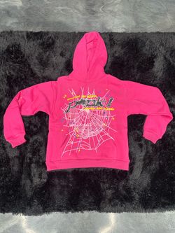 Pink Spider Hoodie