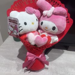 Hello Kitty & My Melody Plush Bouquet