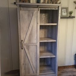 New! Bookcase Storage Cabinet