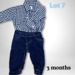 Baby Boy Outfit 3 Months