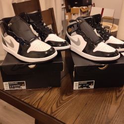 air Jordan  1S mids size 11 1/2 and 8 1/2 $80 each 