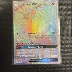 Pokemon, Xerneas GX (Secret) - SM - Forbidden Light