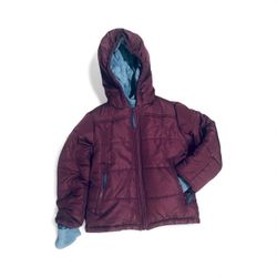 Rothschild Puffer Jacket maroon size 5-6 years unisex coat