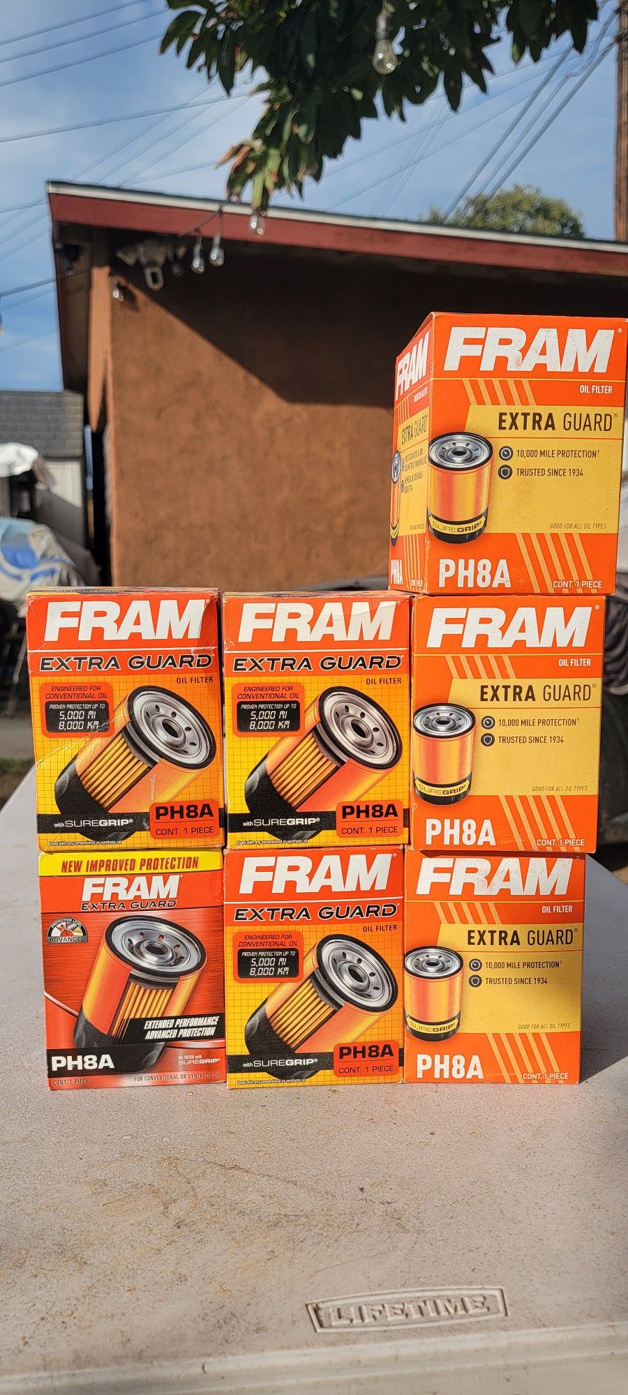 Fram PF8A Oil Filters 7 Count