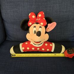 Vintage Minnie Mouse Plush clothing hanger