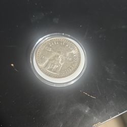 1980  Plata Mex Coin