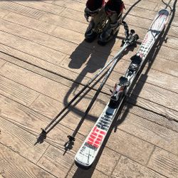 Skis, Boots, and Poles