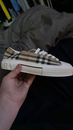 Burberry Vintage Check Low-Top Sneakers