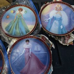 Barbie 1969 Enchanted Evening Collection Plates 
